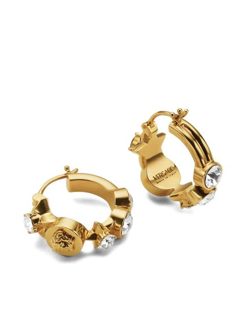 Versace medusa-embellishment hoop earrings - Gold - zdjęcie produktu nr 2