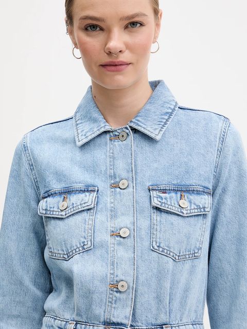 Tommy Jeans sukienka jeansowa - zdjęcie produktu nr 2