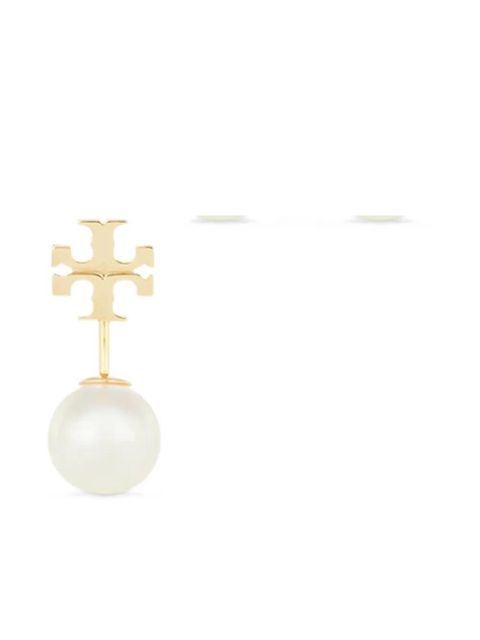 Tory Burch Moondance logo-detail earrings - Gold - zdjęcie produktu nr 1