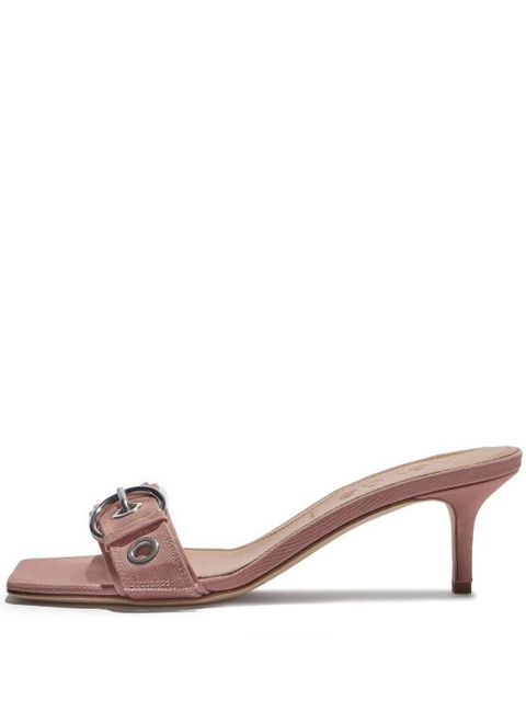Aeyde 55mm Ilvy buckle-detail sandals - Pink - zdjęcie produktu nr 1