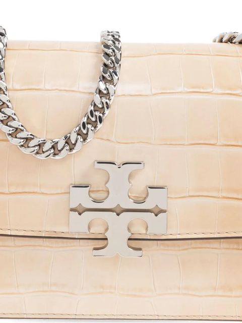 Tory Burch small Eleanor crocodile-embossed shoulder bag - Neutrals