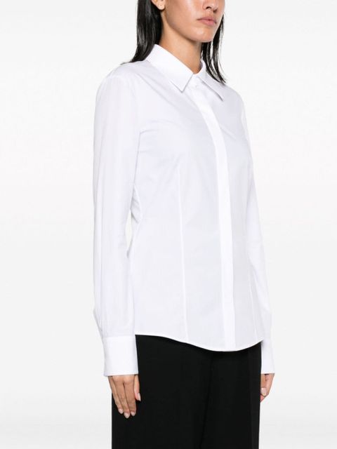 Valentino Garavani pointed-collar long-sleeve shirt - White