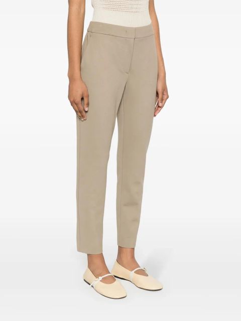 Max Mara Pegno jersey cropped trousers - Neutrals