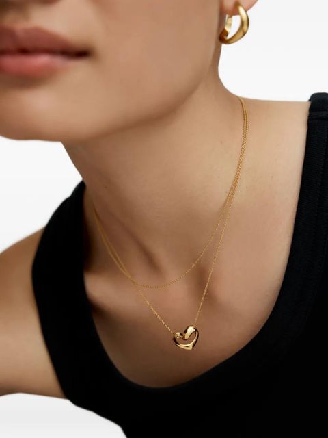 Monica Vinader heart-pendant necklace - Gold - zdjęcie produktu nr 2