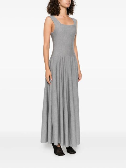 KHAITE Jodie midi dress - Grey