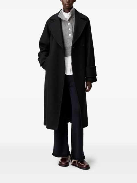 Claudie Pierlot logo-embroidered scarf - Grey - zdjęcie produktu nr 2