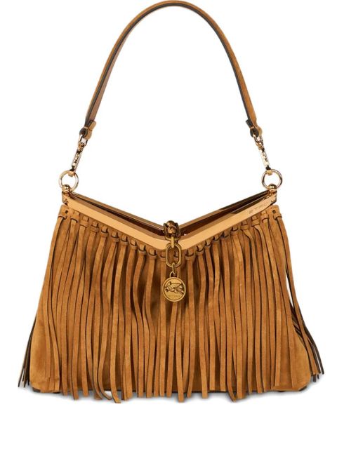 ETRO medium Vela fringing shoulder bag - Brown - zdjęcie produktu nr 1