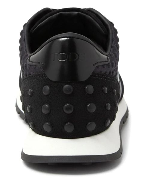 Tod's dotted-pattern sneakers - Black