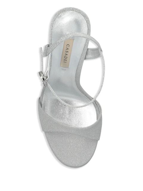Casadei 130mm Michelle sandals - Silver