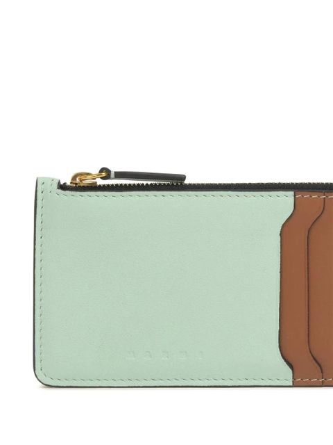 Marni Trunkaroo card holder - Green