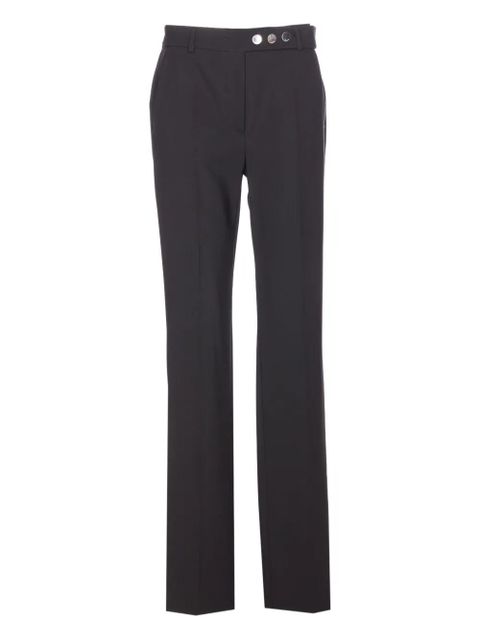 Sportmax Harry button zip trousers - Black - zdjęcie produktu nr 1