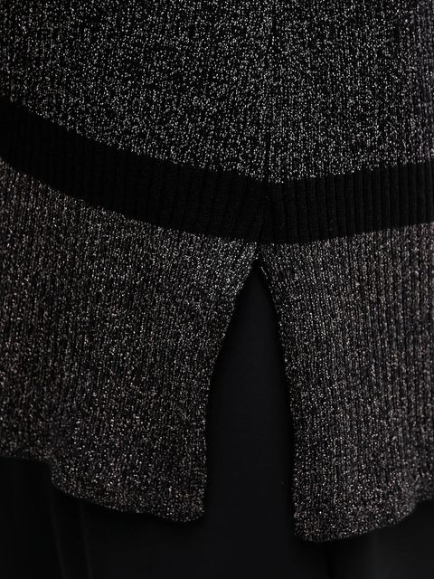 Sisley sweter damski kolor czarny lekki 1194LH00M