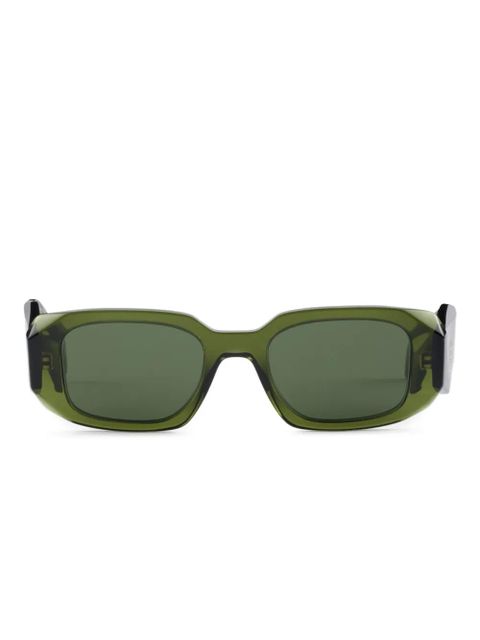 Prada Eyewear Symbole sunglasses - Green - zdjęcie produktu nr 1