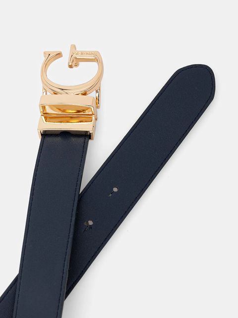 Guess pasek dwustronny NEDA damski kolor niebieski BW9267 P5330