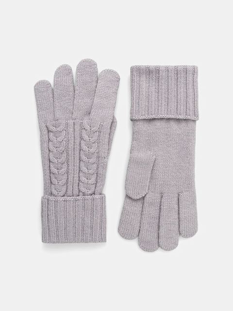 Guess rękawiczki damskie kolor szary AW5382 POL02 - zdjęcie produktu nr 1