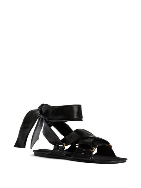 KHAITE Boden tied sandals - Black - zdjęcie produktu nr 2