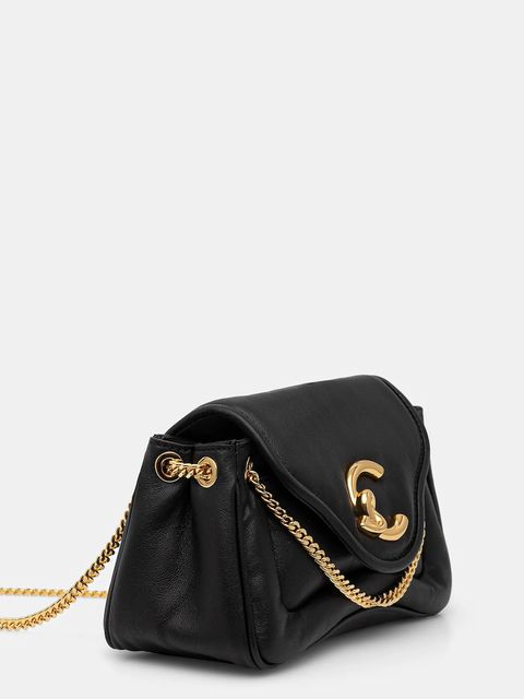 Coccinelle torebka skórzana COCCINELLE C-ME FLUFFY - zdjęcie produktu nr 2