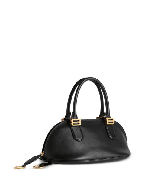 Balenciaga mini Bolero Bowling leather tote bag - Black