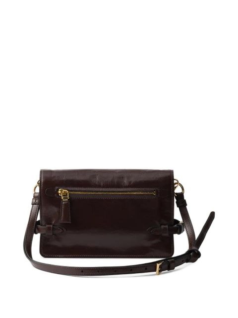 Prada leather shoulder bag - Brown