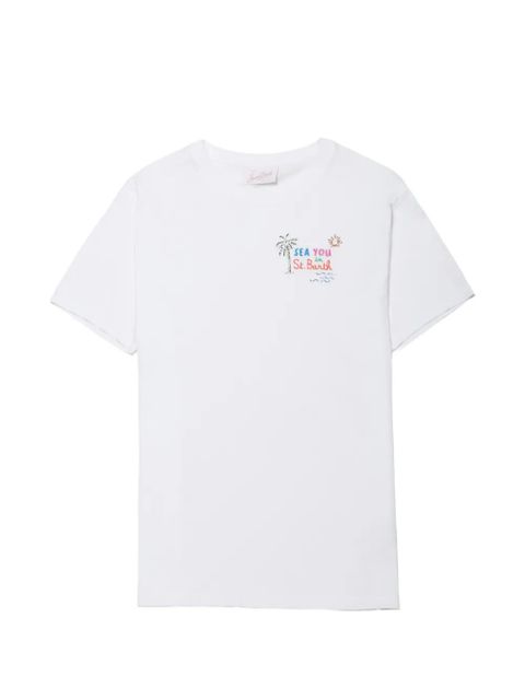 MC2 Saint Barth Emilie graphic-print T-shirt - White - zdjęcie produktu nr 1
