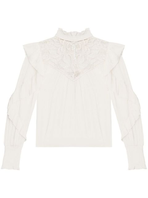 ISABEL MARANT Seila top - Neutrals - zdjęcie produktu nr 1