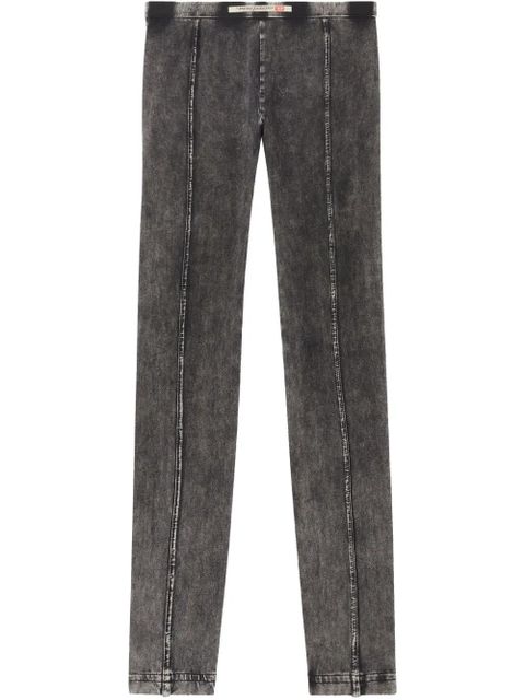 Diesel Athena denim leggings - Black - zdjęcie produktu nr 1