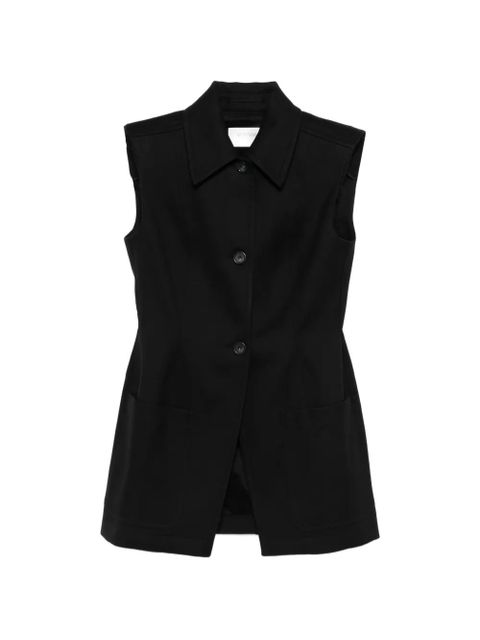 Sportmax Spxgabarra button sleeveless gilet - Black - zdjęcie produktu nr 1