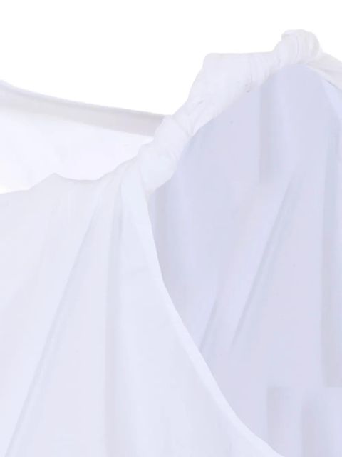 TWINSET draped sleeveless top - White