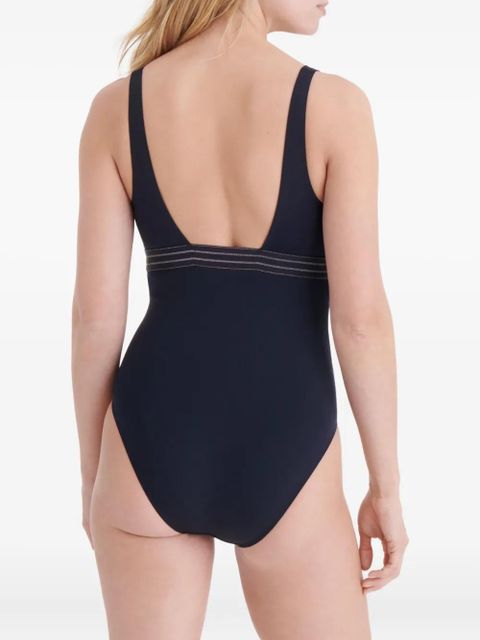 ERES Sillage plunge-neck swimsuit - Black
