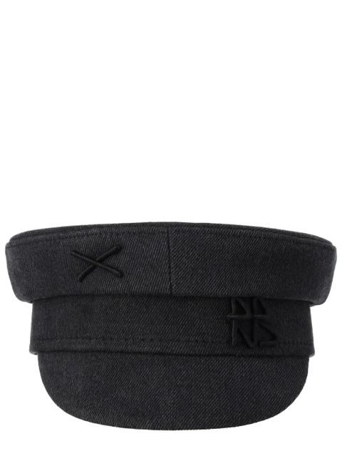 Ruslan Baginskiy logo trim cap hat - Black