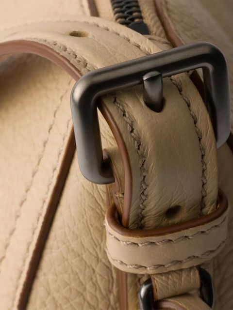 Prada Aimèe large leather shoulder bag - Neutrals