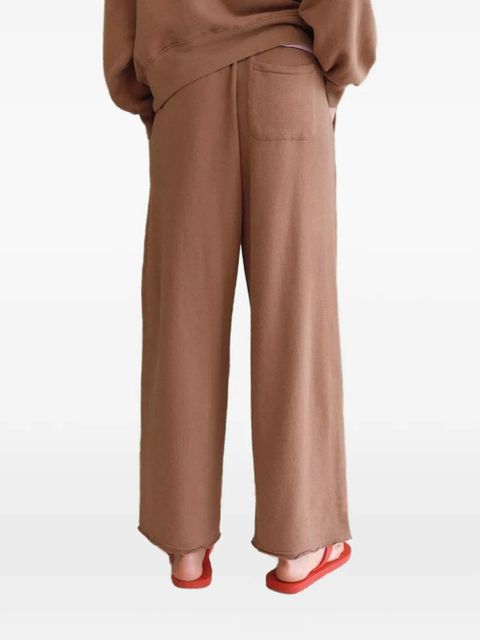 American Vintage Atubay drawstring wide-leg track pants - Brown