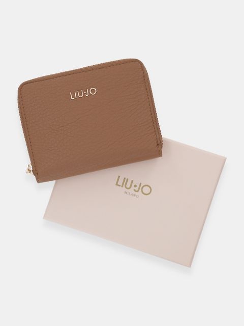 Liu Jo portfel damski kolor brązowy AA6156 E1109