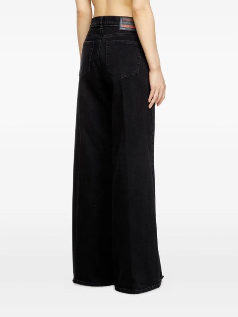 Diesel 1978 D-Akemi 09n89 cotton-blend jeans - Black