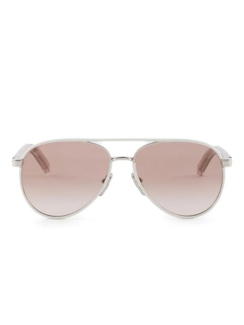 Prada Eyewear aviator-frame sunglasses - White - zdjęcie produktu nr 1