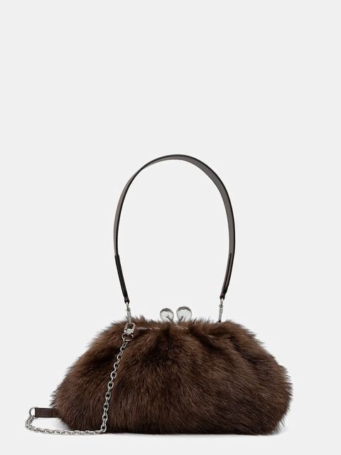 Weekend Max Mara torebka AORTENSIA kolor brązowy 2615511134600 - zdjęcie produktu nr 1