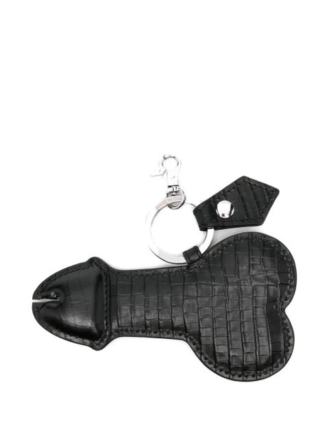 Vivienne Westwood Bell End leather keyring - Black - zdjęcie produktu nr 2