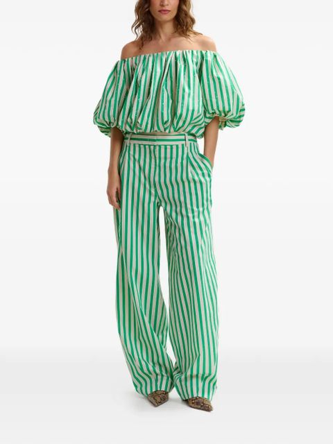 Essentiel Antwerp Jayjay striped top - Green - zdjęcie produktu nr 2