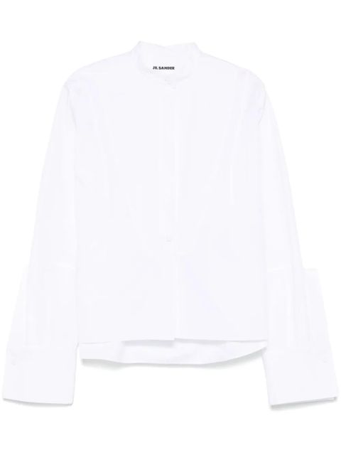 Jil Sander organic-cotton poplin shirt - White - zdjęcie produktu nr 1