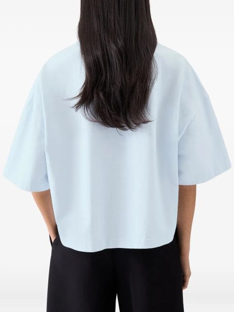 Jacquemus cropped T-shirt - Blue - zdjęcie produktu nr 2