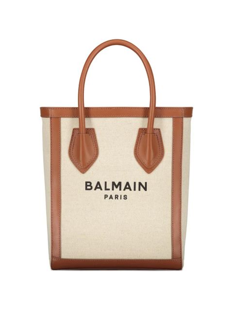 Balmain logo tote bag - Neutrals - zdjęcie produktu nr 1