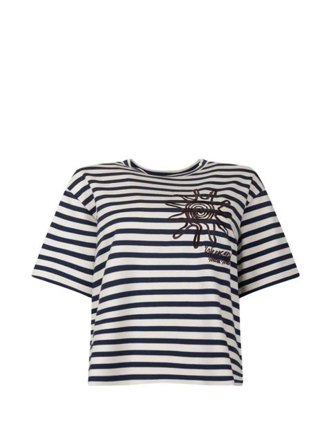 Weekend Max Mara striped short-sleeve shirt - Neutrals - zdjęcie produktu nr 1