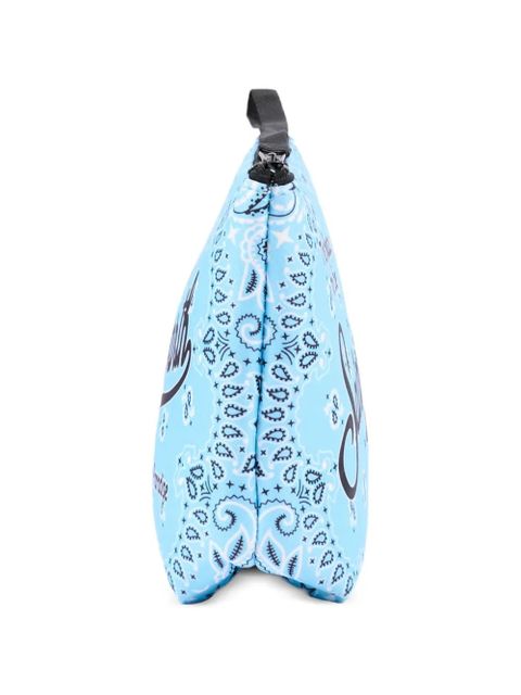 MC2 Saint Barth Aline bandana-print pouch - Blue