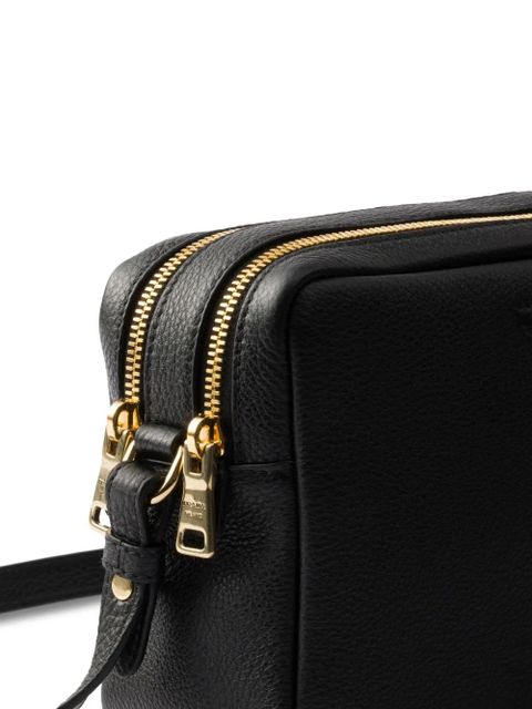 Prada small leather shoulder bag - Black