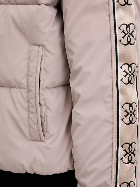 Guess kurtka kolor różowy zimowa V5BL11 WGYC2