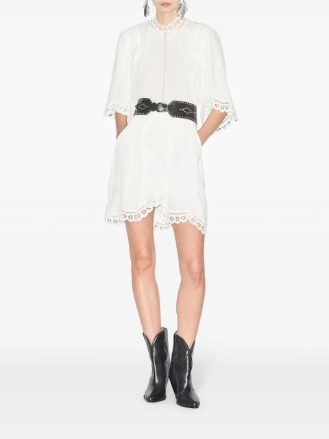 MARANT ÉTOILE Francesca mini skirt - White - zdjęcie produktu nr 2