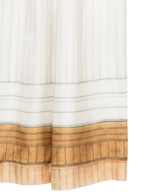 Alysi striped palazzo pants - Neutrals