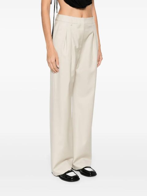LouLou de Saison Sbiru straight-leg trousers - Neutrals