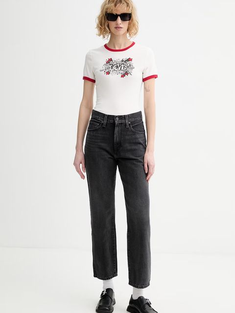 Levi's t-shirt bawełniany GRAPHIC RINGER RICKIE - zdjęcie produktu nr 1