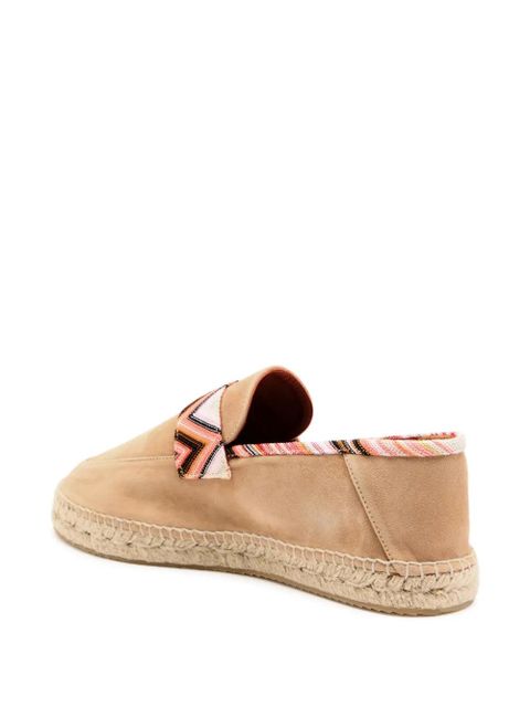 Missoni Amelia suede espadrilles - Brown